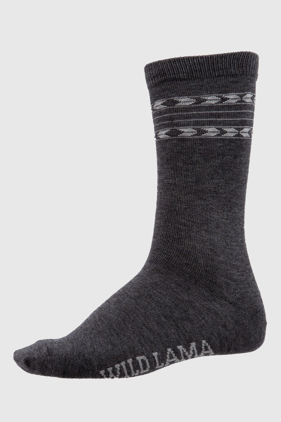 Calcetín Outdoor Moka Fibras Naturales Marengo