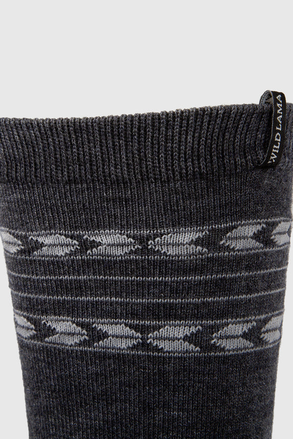 Calcetín Outdoor Moka Fibras Naturales Marengo