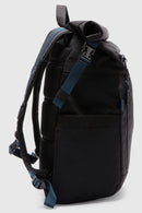 Mochila Travel Oca Reciclada Negra y Azul 27 Lts.-12