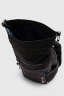 Mochila Travel Oca Reciclada Negra y Azul 27 Lts.-10
