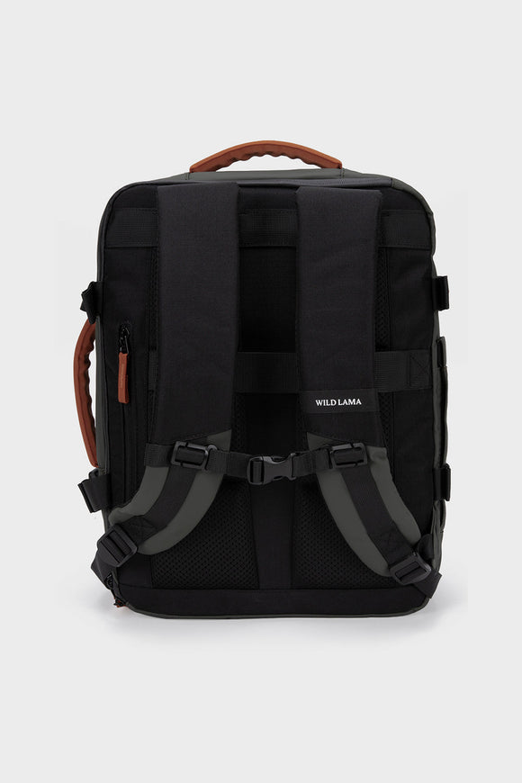 Mochila Travel Baku M Reciclada Verde 26 L.