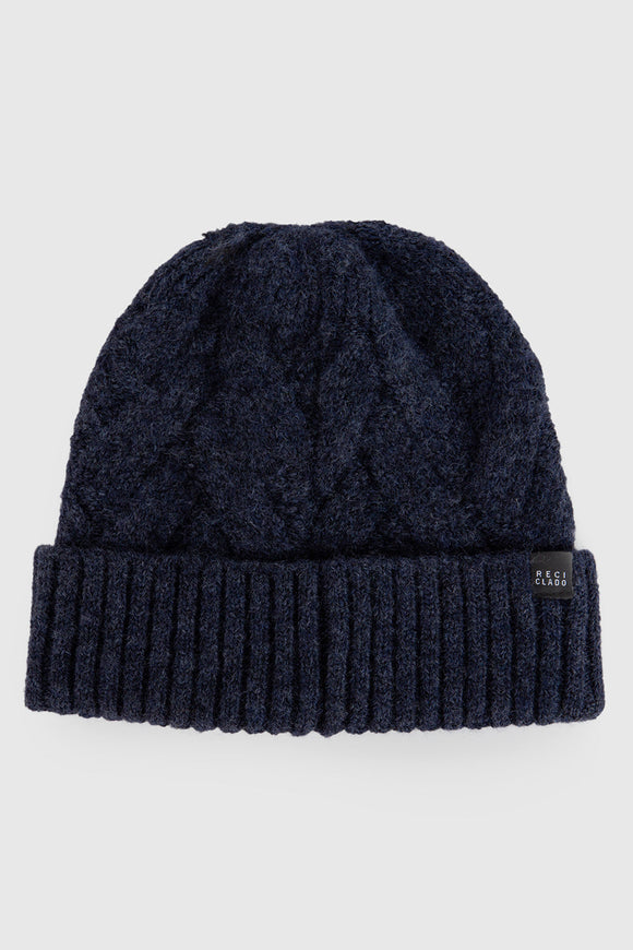 Gorro Cabos Reciclado Azul