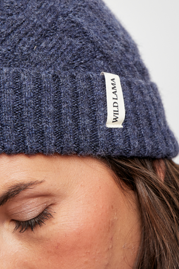 Gorro Cabos Reciclado Azul