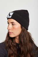 Gorro Huilo Reciclado Negro-4