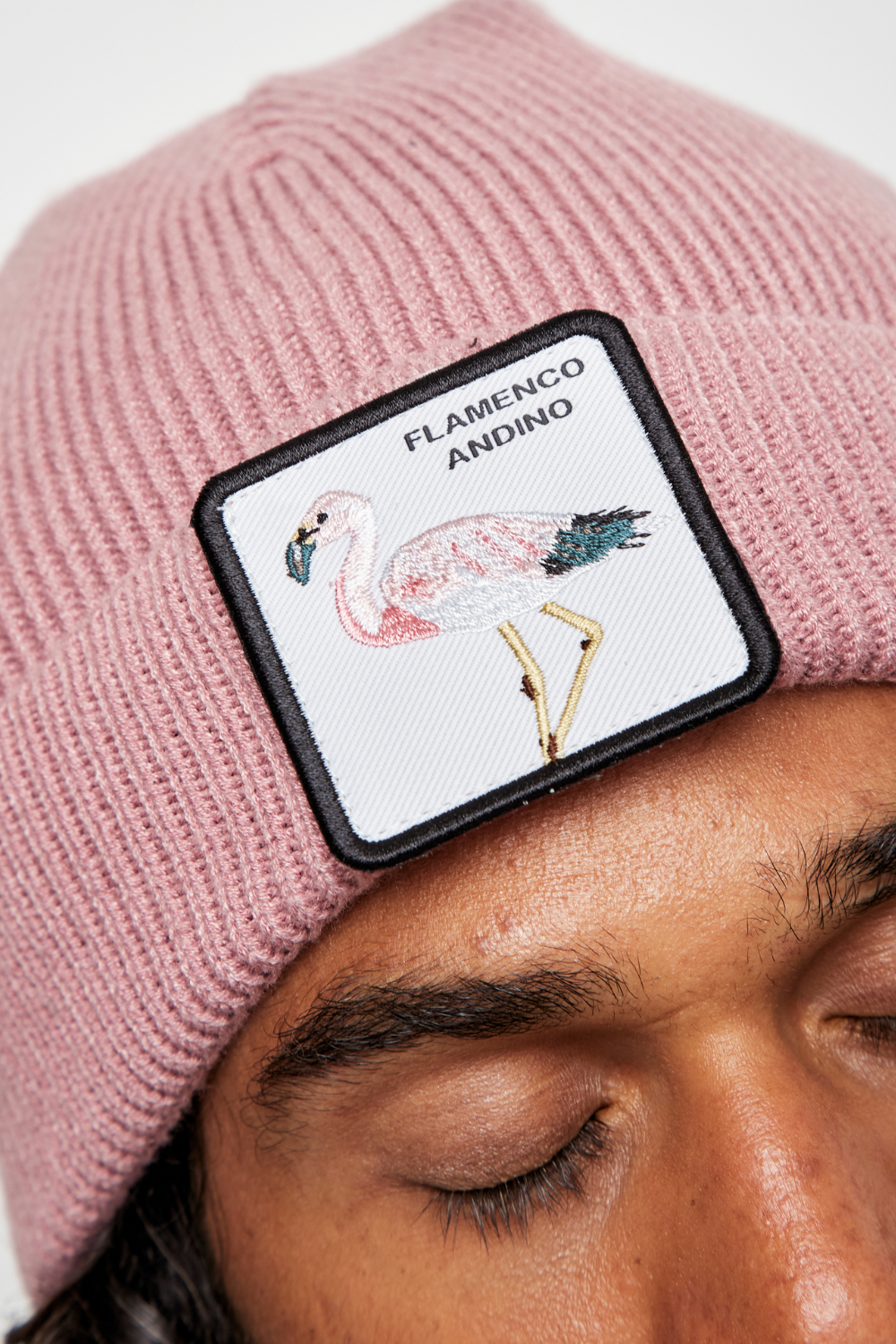 Gorro Huilo Reciclado Rosado