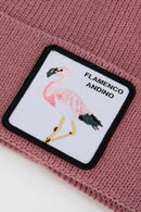 Gorro Huilo Reciclado Rosado-9