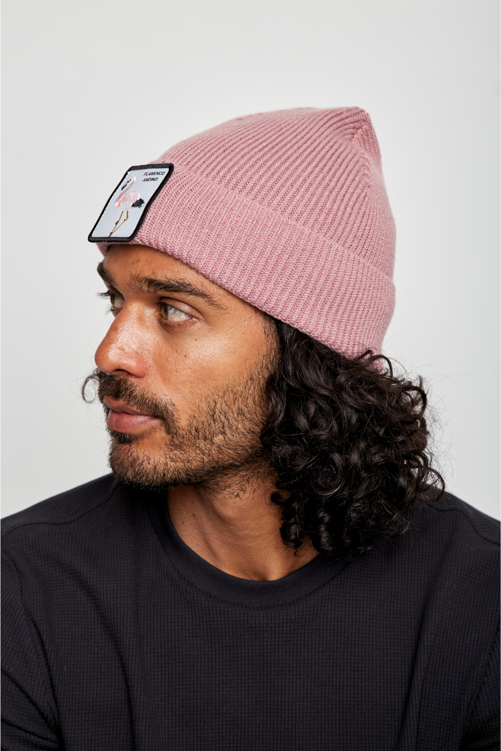 Gorro Huilo Reciclado Rosado