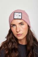 Gorro Huilo Reciclado Rosado-1