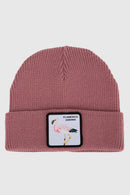 Gorro Huilo Reciclado Rosado-7