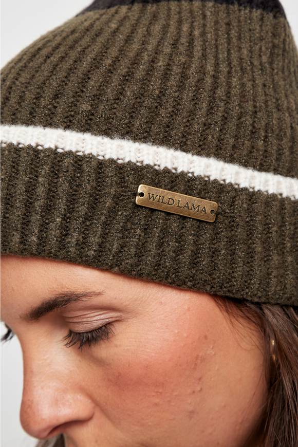 Gorro Noto Reciclado Verde Militar