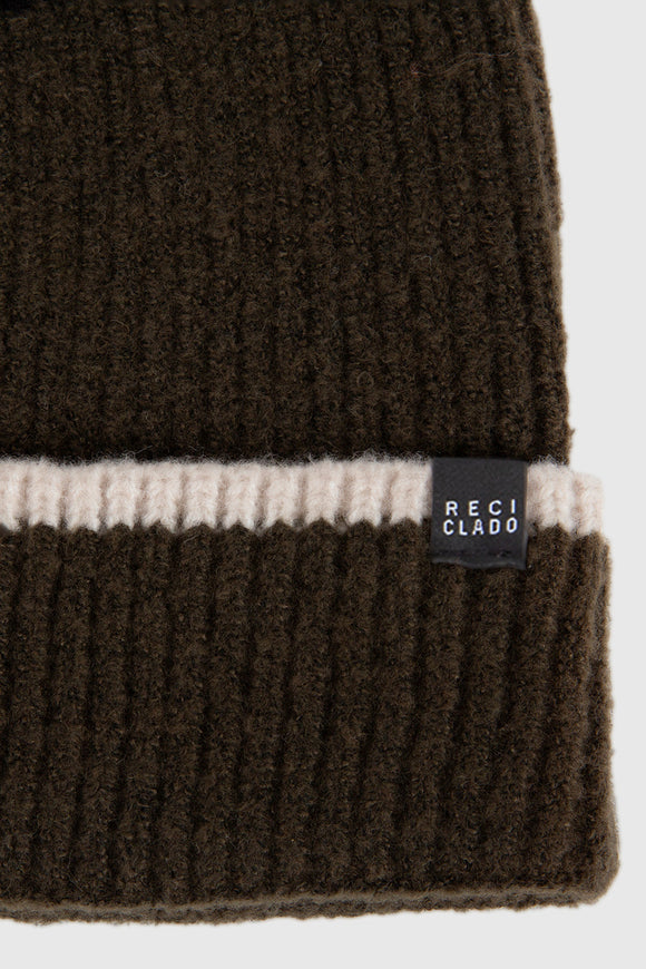 Gorro Noto Reciclado Verde Militar