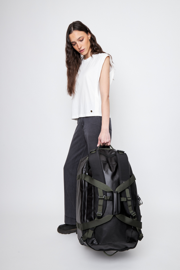 Bolso Duffle Travel Deko Negro 87L.
