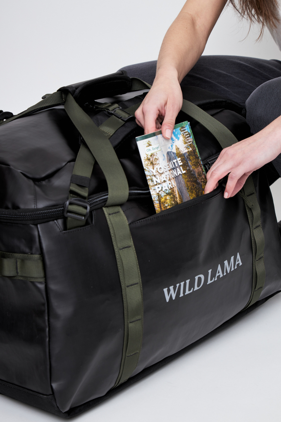 Bolso Duffle Travel Deko Negro 87L.