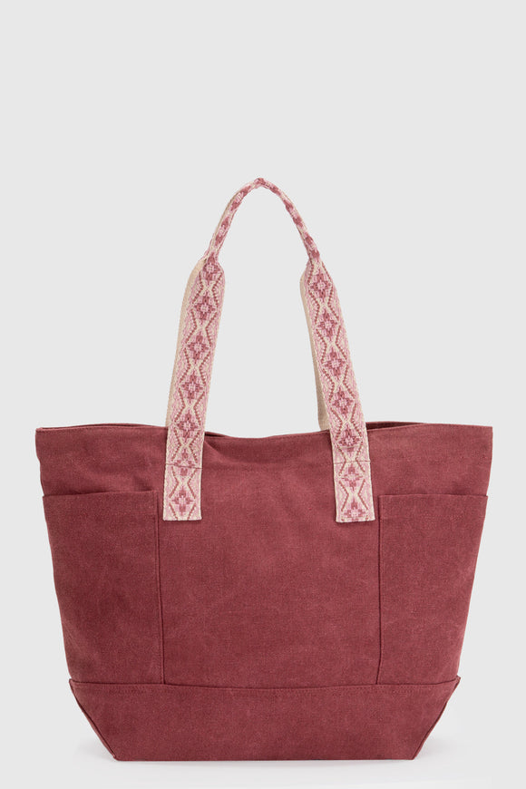 Bolso Lia Reciclado Burdeo