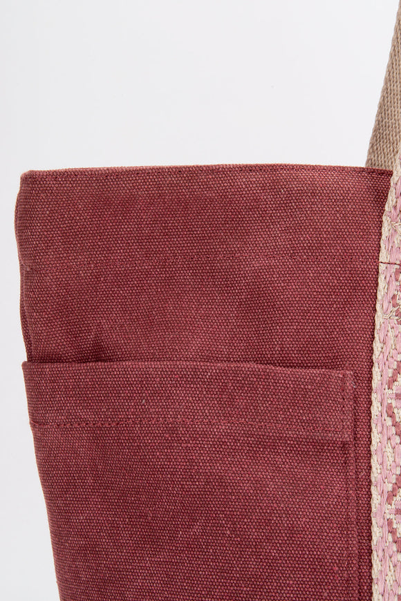 Bolso Lia Reciclado Burdeo