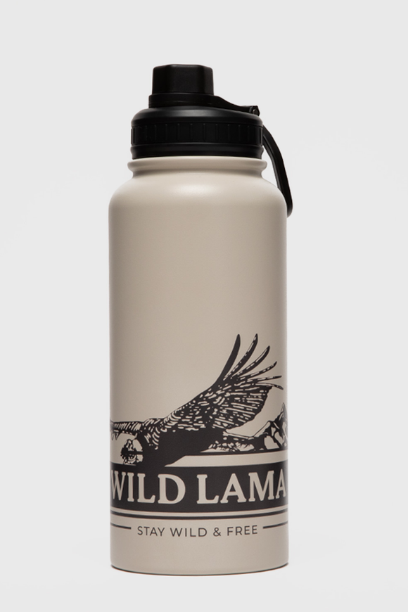 Botella Noe Reciclada Beige Print Cóndor