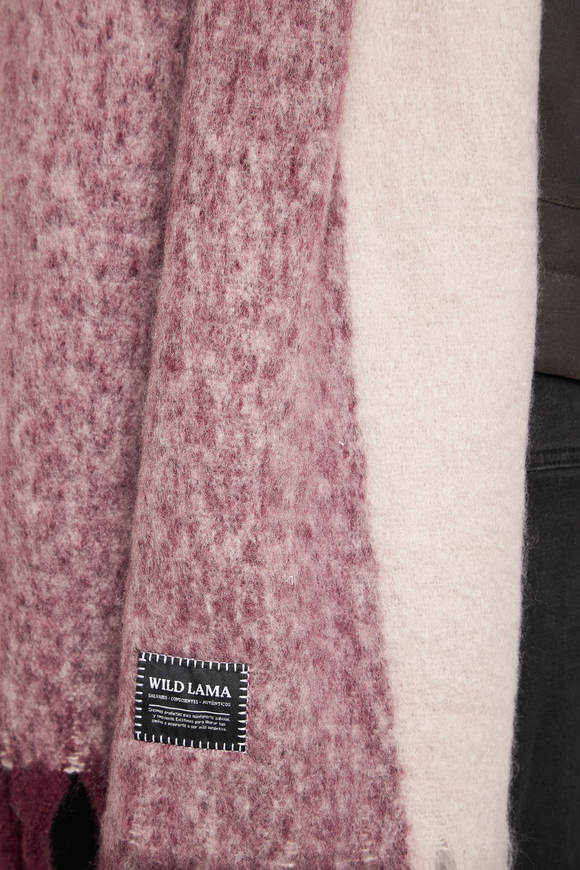 Bufanda Veru Reciclada Burdeo