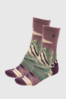 Calcetín Urbano Parque Orgánico Rosa Viejo-1