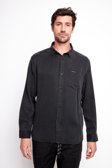 Camisa Archi Negra Hombre