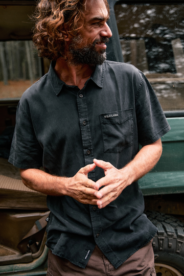 Camisa Jim Negra Hombre