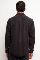 Camisa Jim Tencel Negra Hombre-5