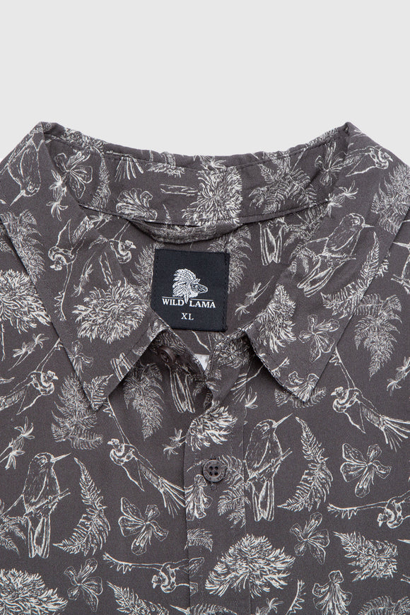 Camisa Mero Naturaleza Gris Hombre