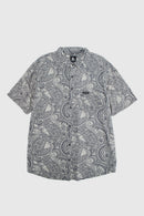 Camisa Mero Paisley Azul Hombre ECOVERO™-7