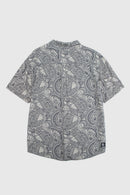 Camisa Mero Paisley Azul Hombre ECOVERO™-8