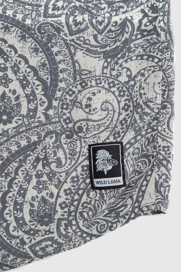 Camisa Mero Paisley Azul Hombre ECOVERO™