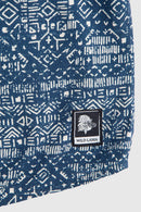 Camisa Mero Tribal Azul Hombre ECOVERO™-10