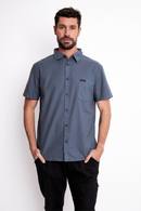 Camisa Pinco Orgánica Azul Hombre-1