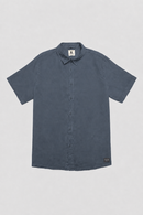 Camisa Pinco Orgánica Azul Hombre-7