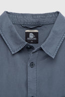 Camisa Pinco Orgánica Azul Hombre-8