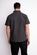 Camisa Pinco Orgánica Negra Hombre-4