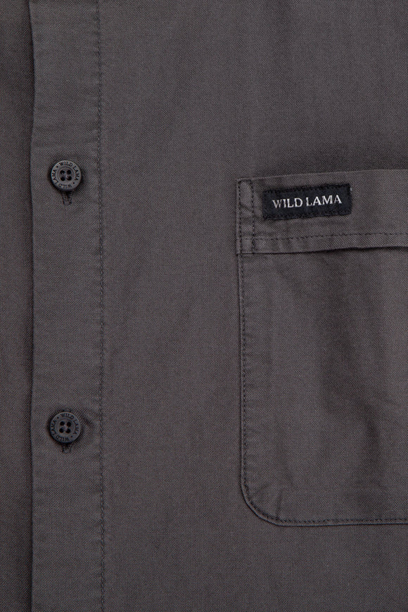 Camisa Pinco Orgánica Negra Hombre