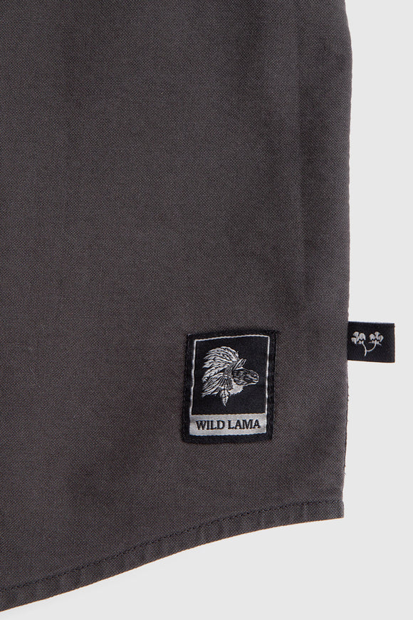Camisa Pinco Orgánica Negra Hombre