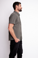 Camisa Pinco Orgánica Verde Hombre-3