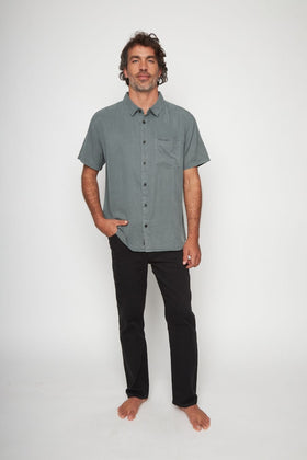 Camisa Jim Petróleo Hombre - 0
