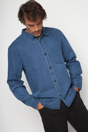 Camisa Tilco Denim Hombre - 0