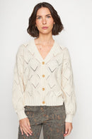 Cárdigan Astra Orgánico Beige Mujer-3