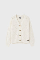 Cárdigan Astra Orgánico Beige Mujer-7