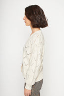 Cárdigan Astra Orgánico Beige Mujer-4