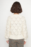 Cárdigan Astra Orgánico Beige Mujer-5