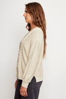 Cardigan Sani Orgánico Beige Mujer-3