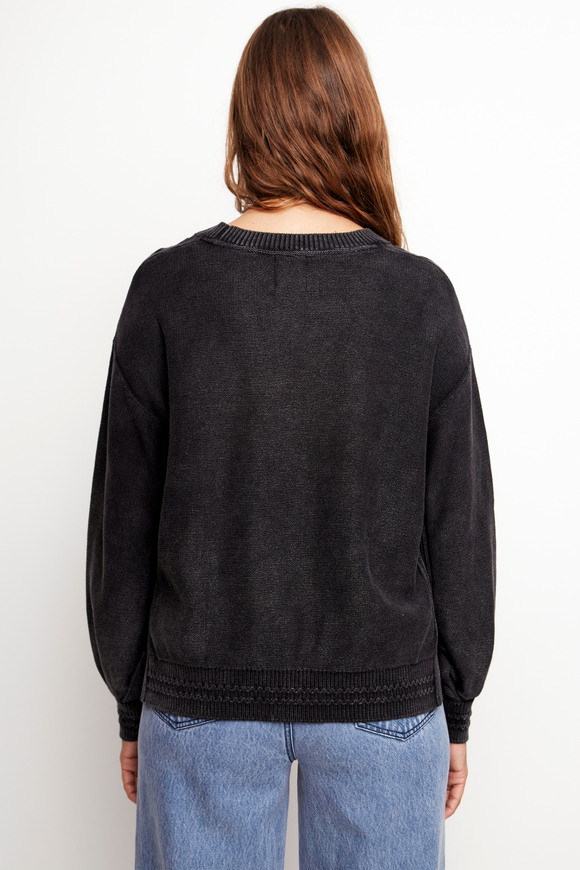 Cardigan Sani Orgánico Marengo Mujer
