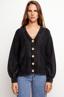 Cardigan Sani Orgánico Marengo Mujer-2