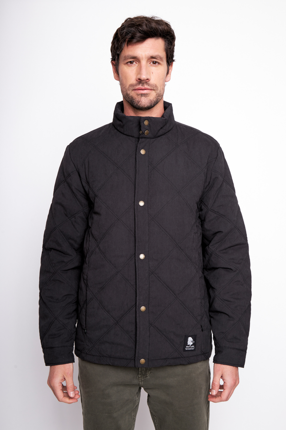 Parka Baker Reciclada Negra Hombre