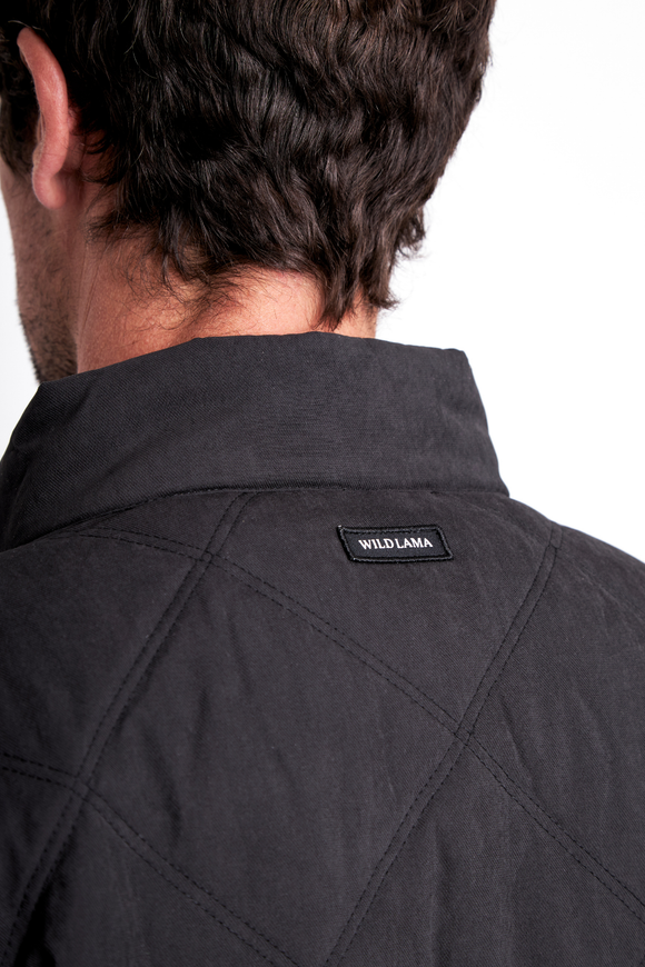 Parka Baker Reciclada Negra Hombre