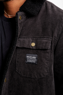 Chaqueta Cordero Orgánica Negra Hombre-7