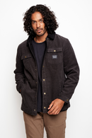 Chaqueta Cordero Orgánica Negra Hombre-2
